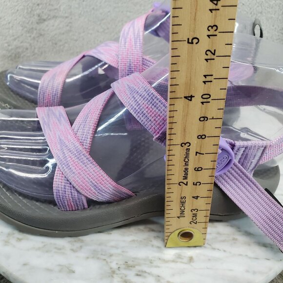 Chacos Shoes Girls Size 3 Purple Z1 Classic Sports Sandals - Picture 2 of 10